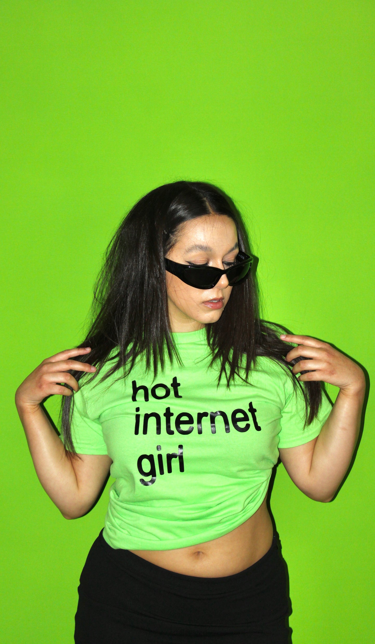 hot internet girl baby tee