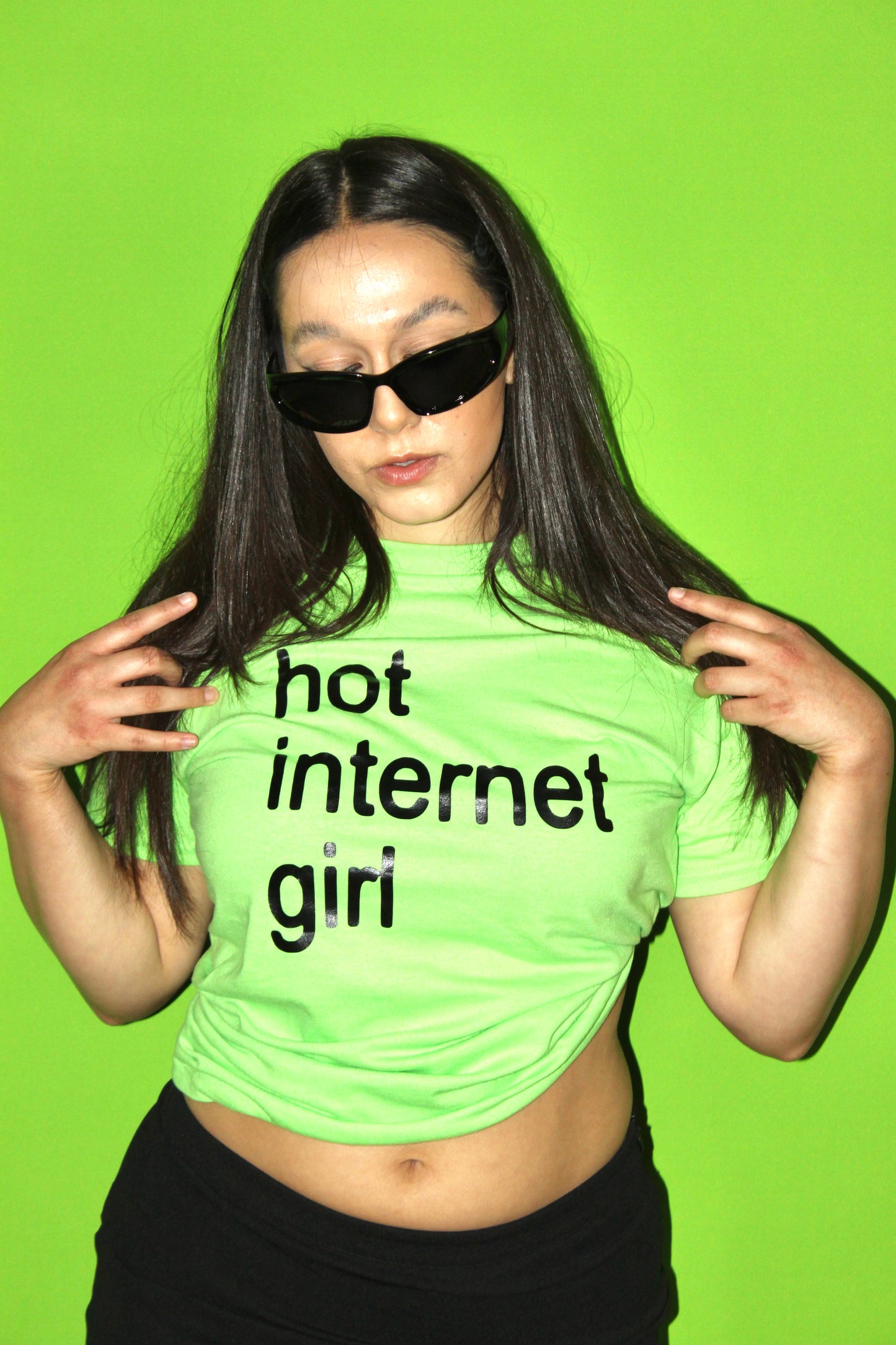 hot internet girl baby tee