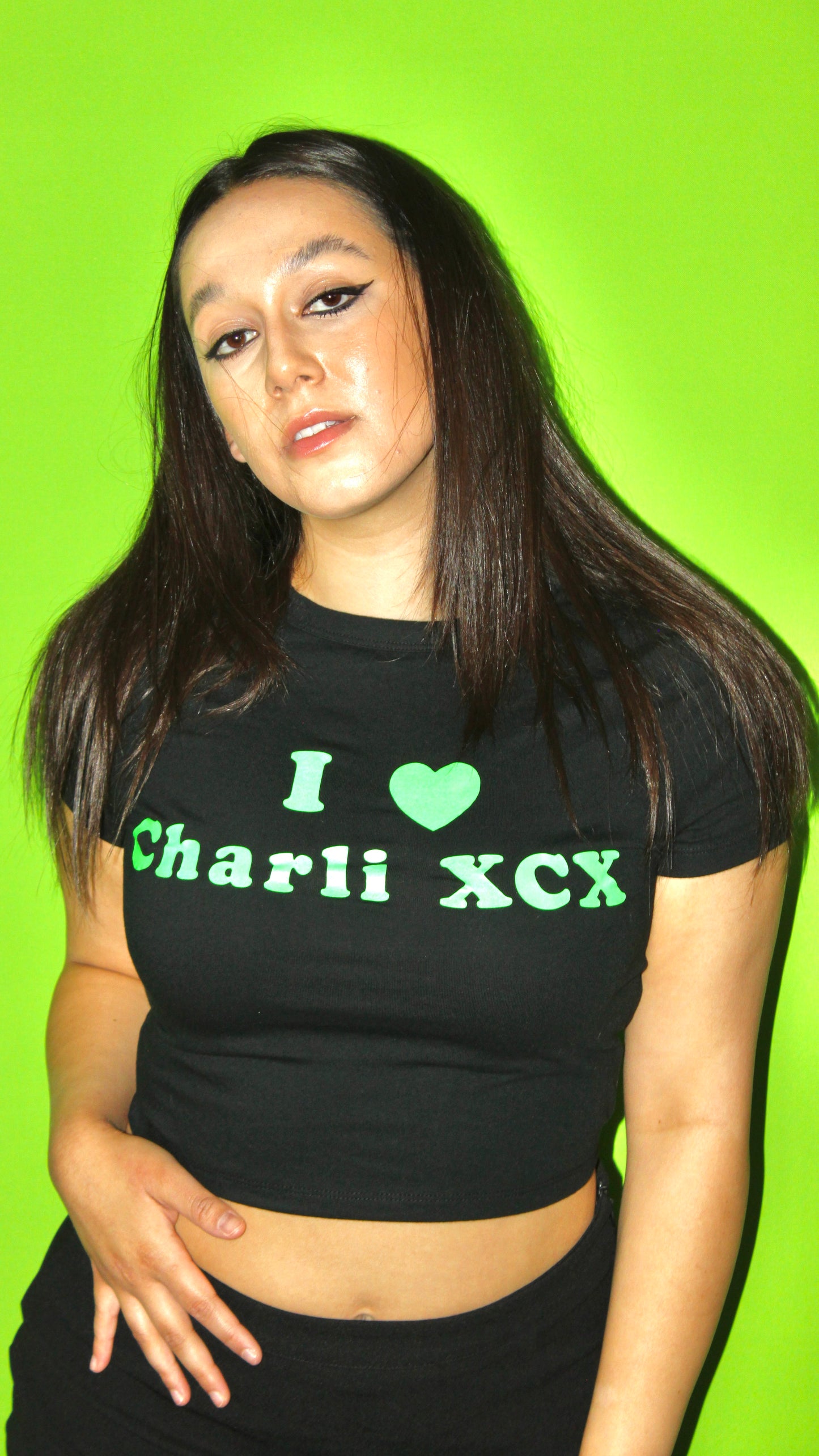 i <3 charli xcx baby tee