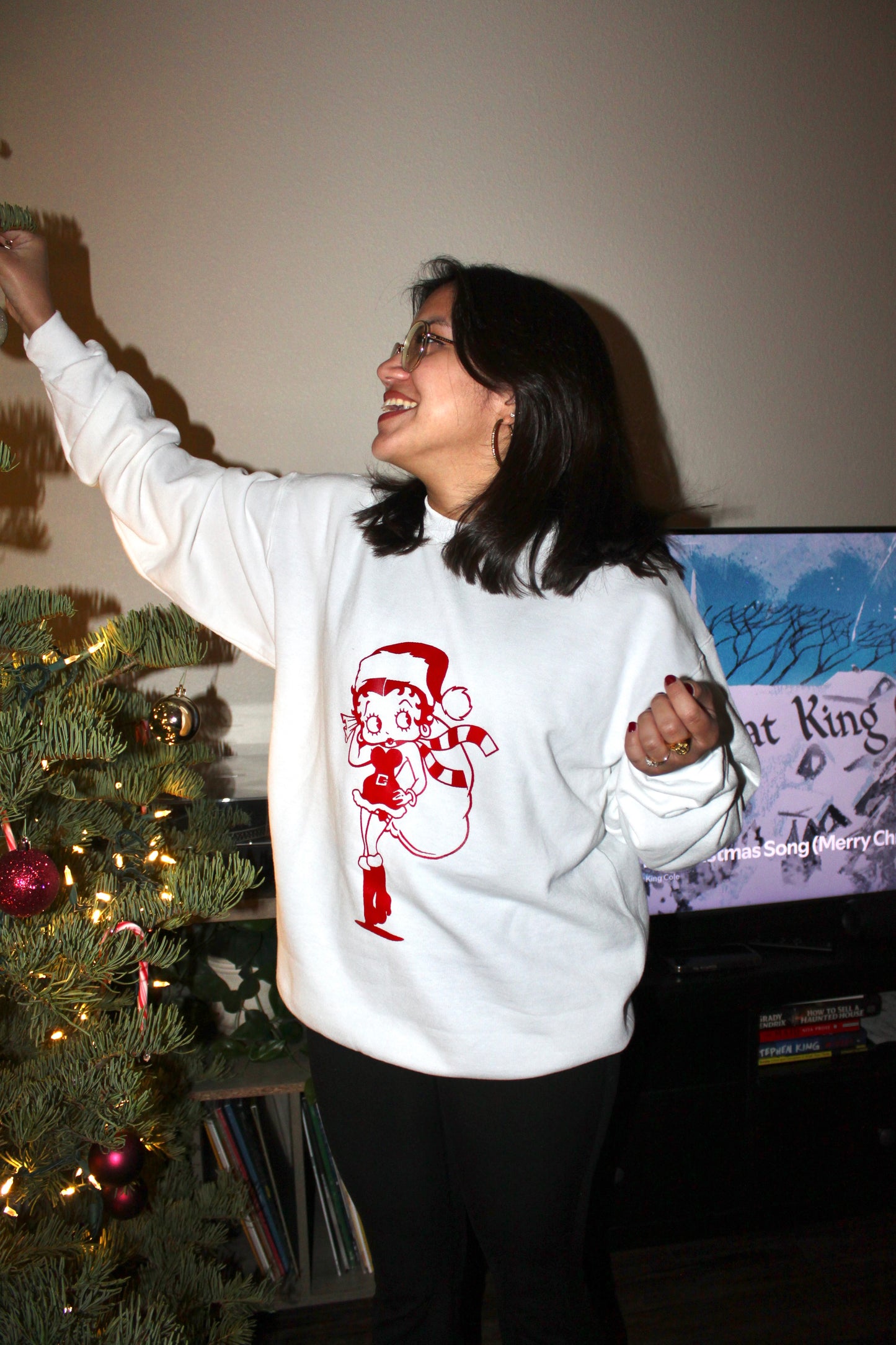 Santa Betty Boop Crewneck