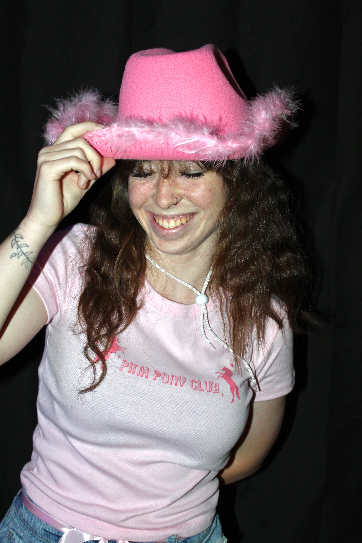 Pink Pony Club Baby Tee