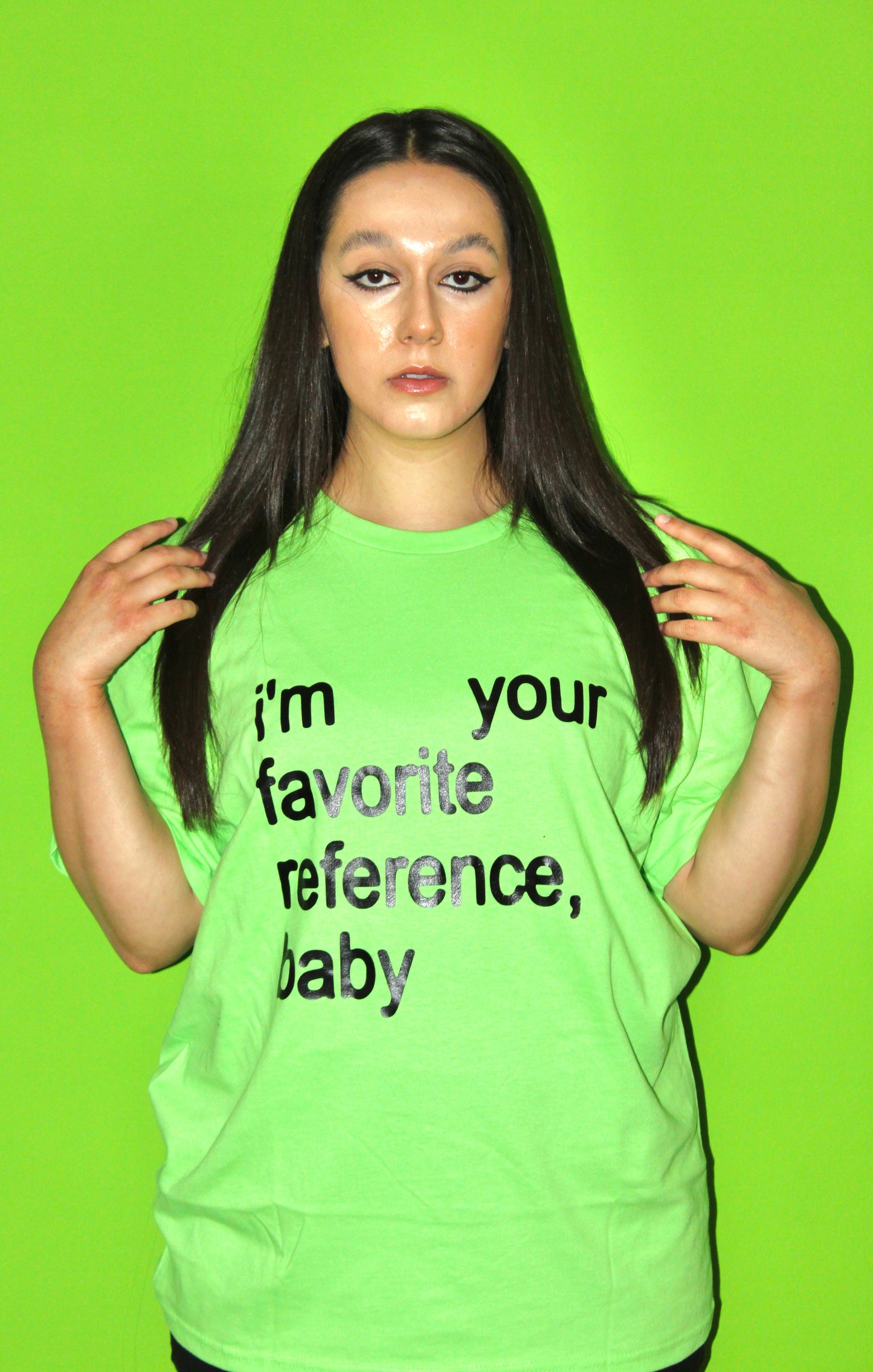 i'm your favorite reference, baby t-shirt