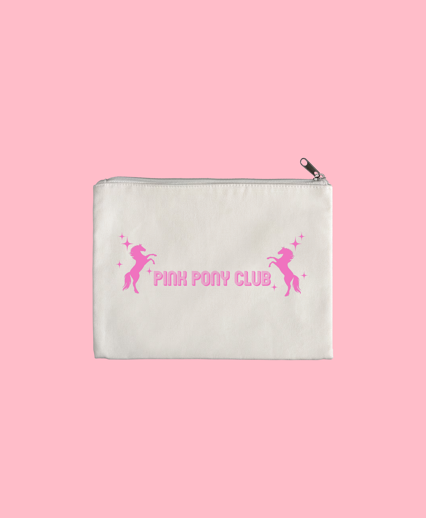 Pink Pony Club Makeup Bag