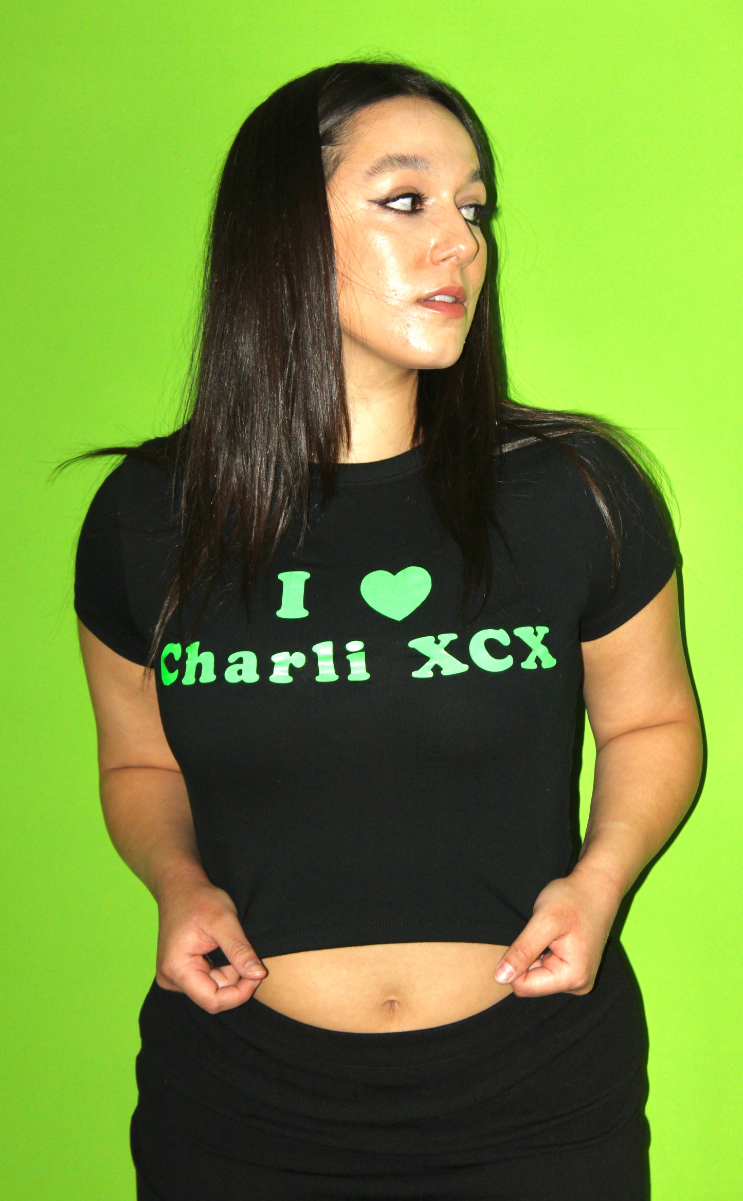 i <3 charli xcx baby tee