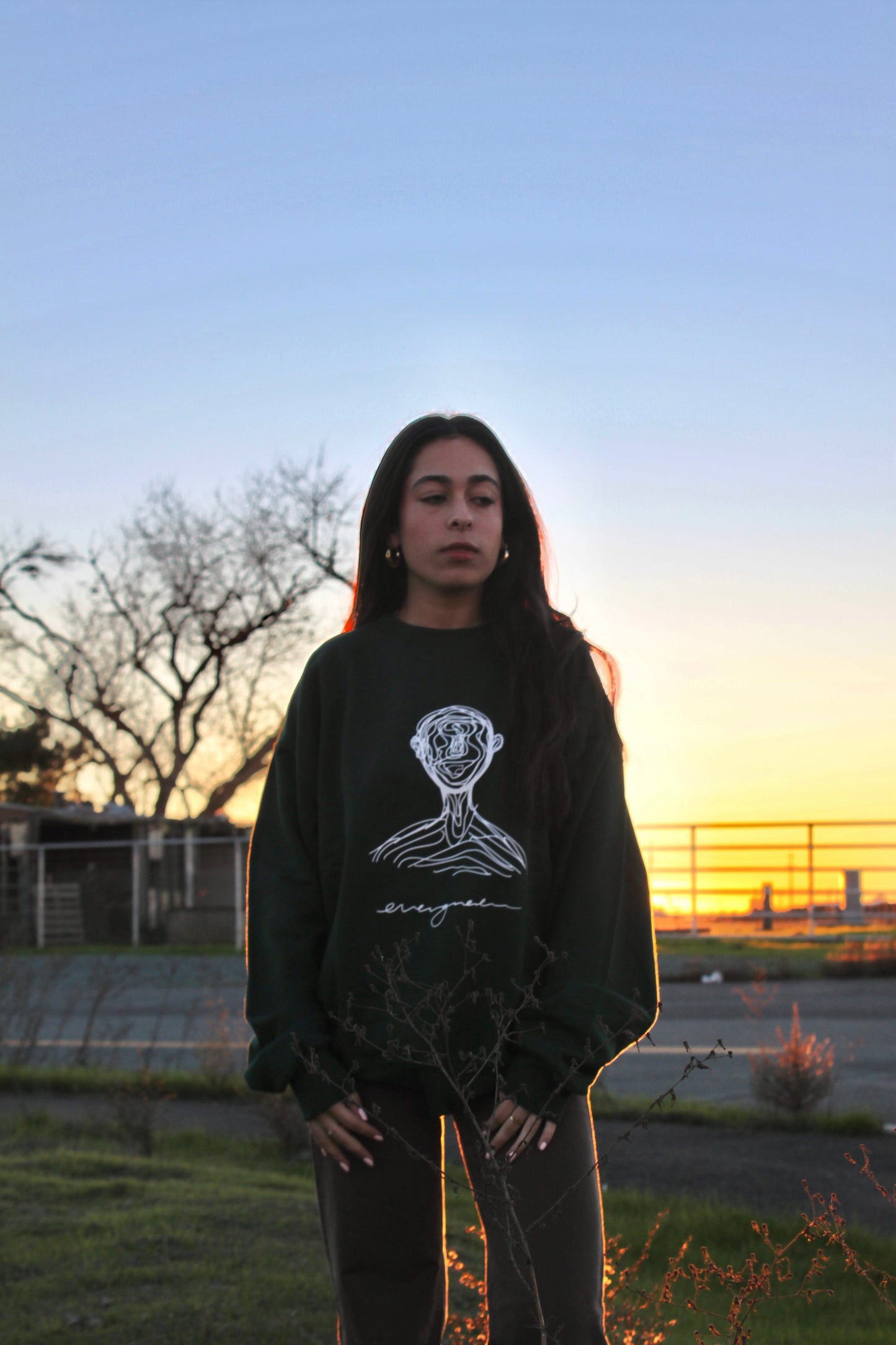 Evergreen Crewneck