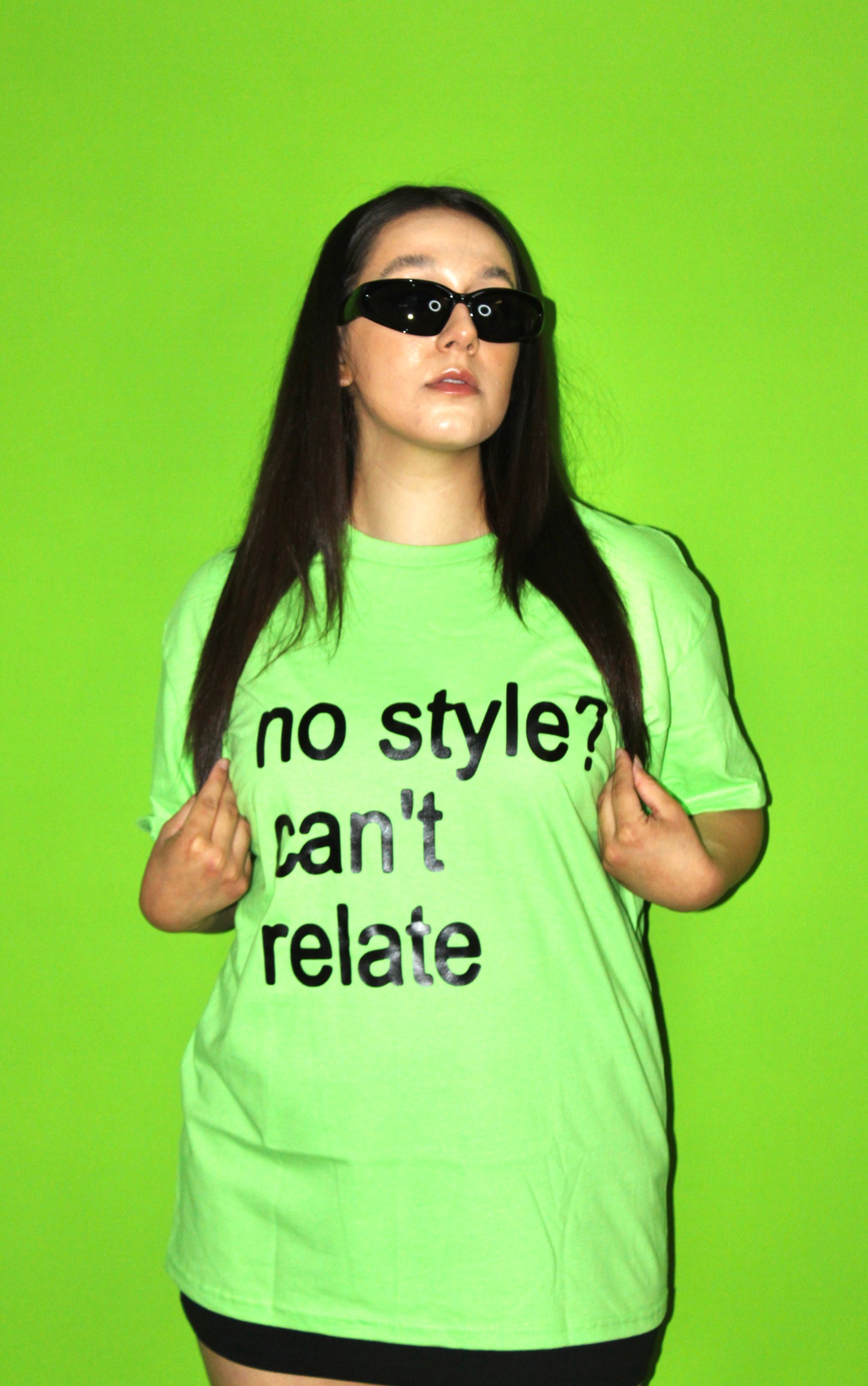 no style? can't relate t-shirt