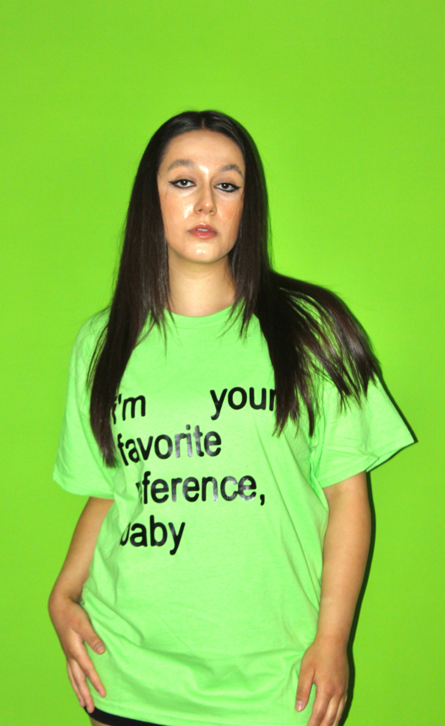 i'm your favorite reference, baby t-shirt