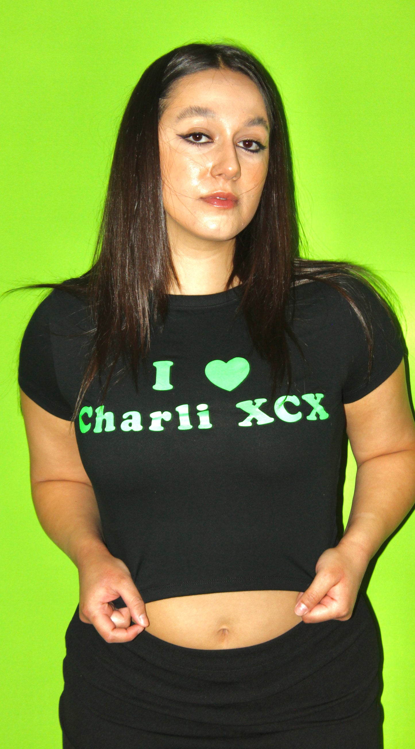 i <3 charli xcx baby tee