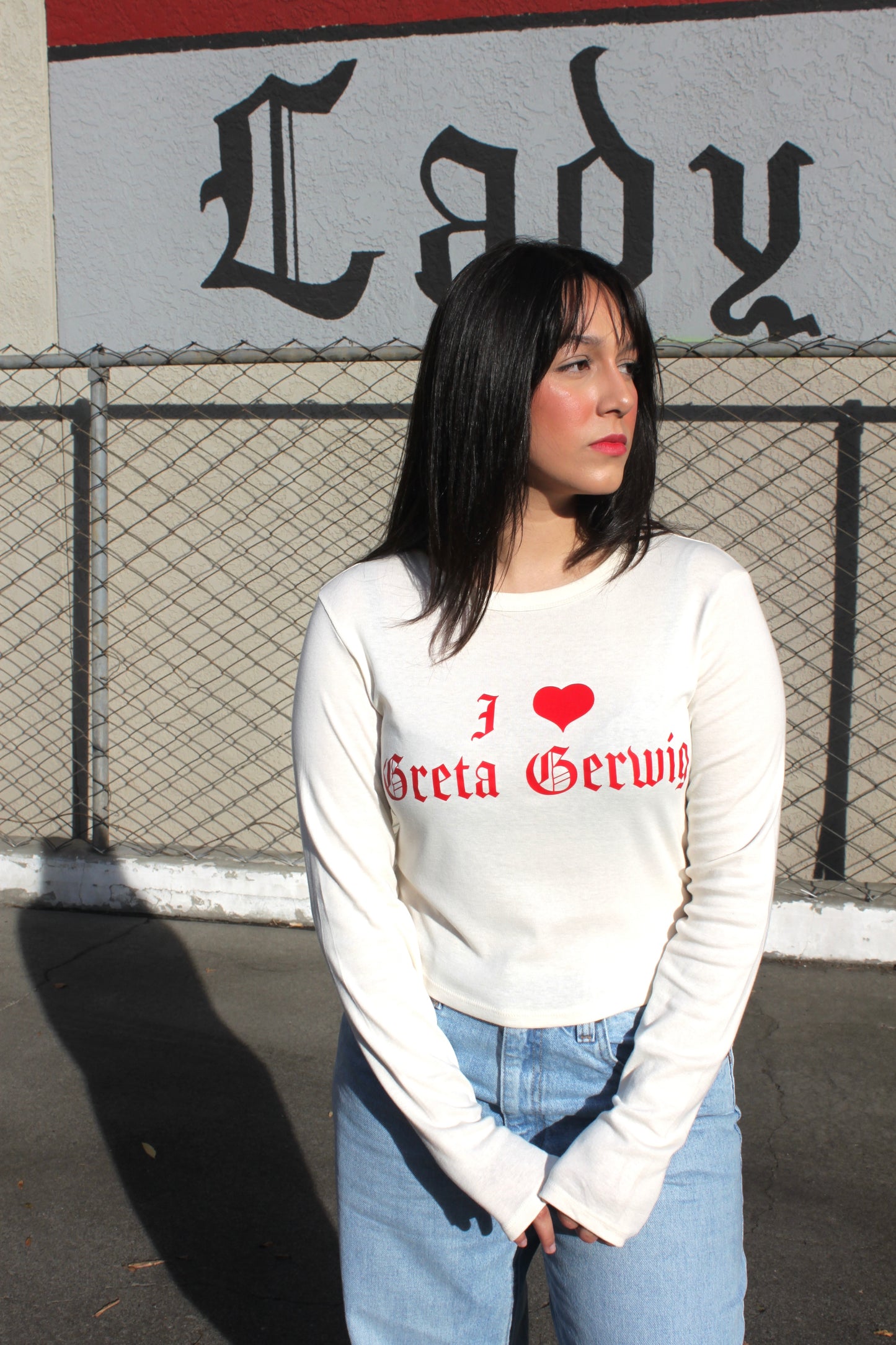 I <3 Greta Gerwig Long Sleeve