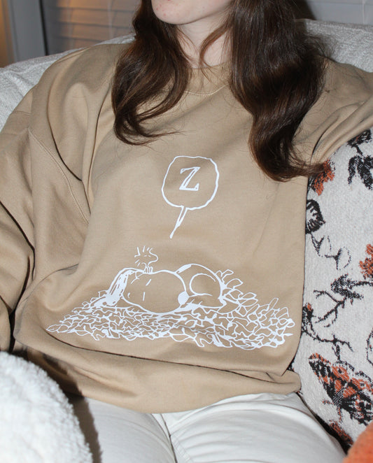 Sleepy Snoopy Crewneck