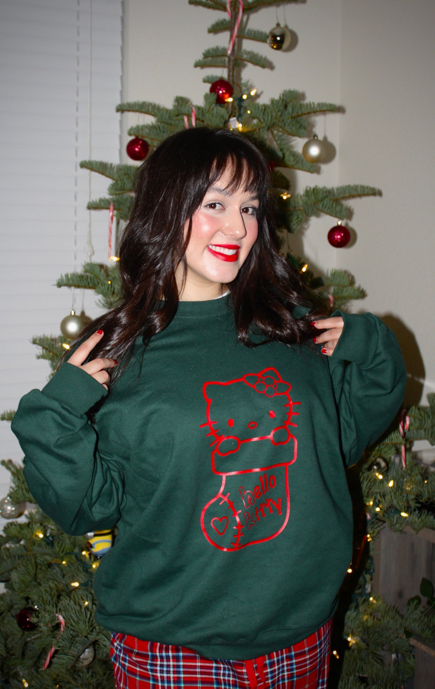 Hello Kitty Stocking Crewneck