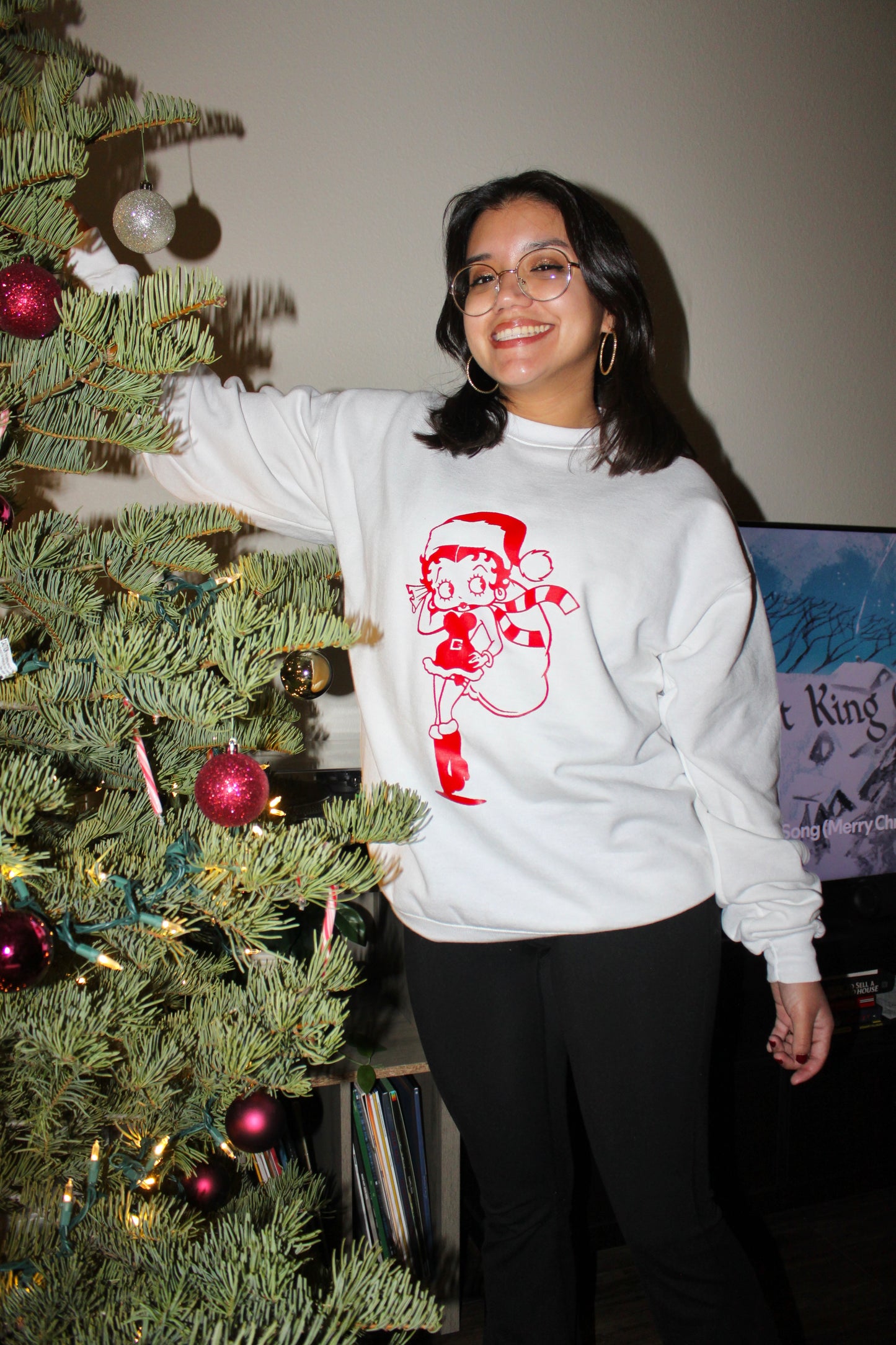 Santa Betty Boop Crewneck