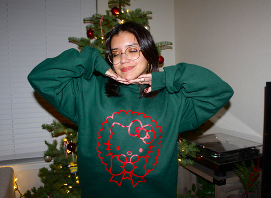 Hello Kitty Wreath Crewneck