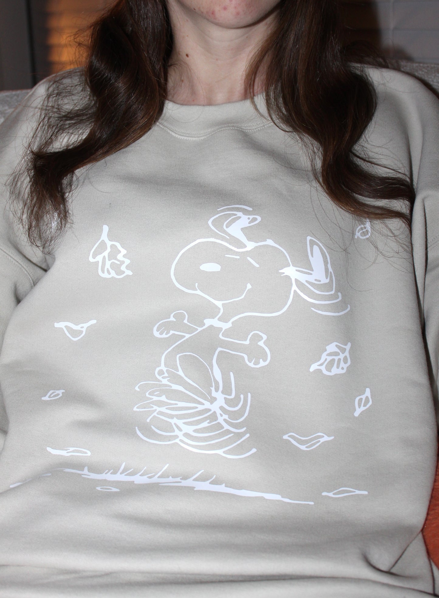 Dancing with Fall Snoopy Crewneck