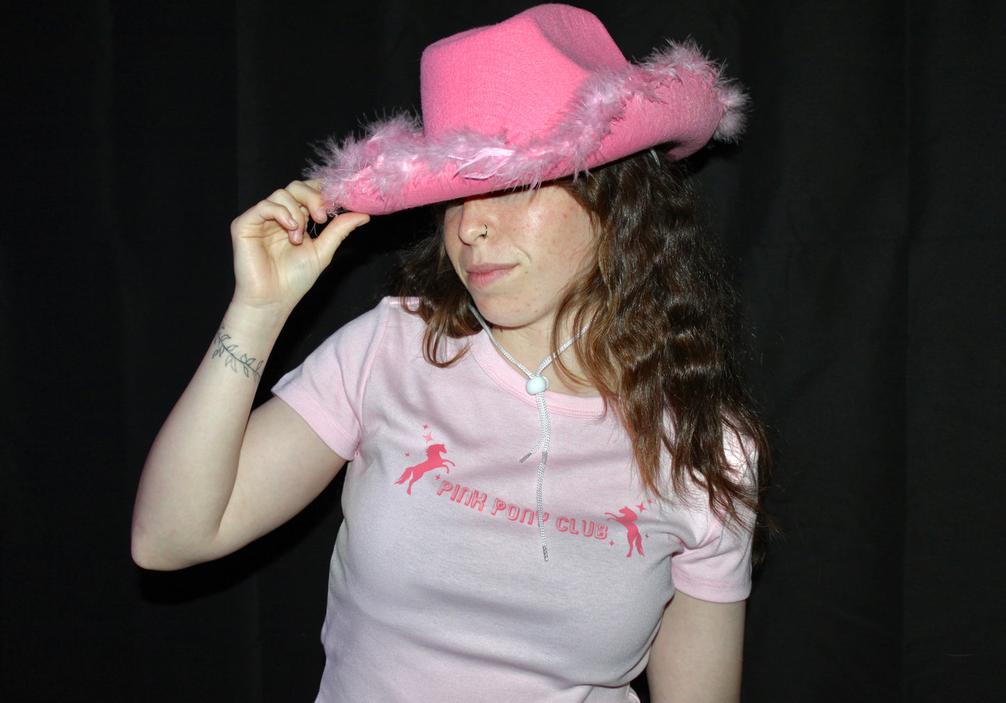 Pink Pony Club Baby Tee