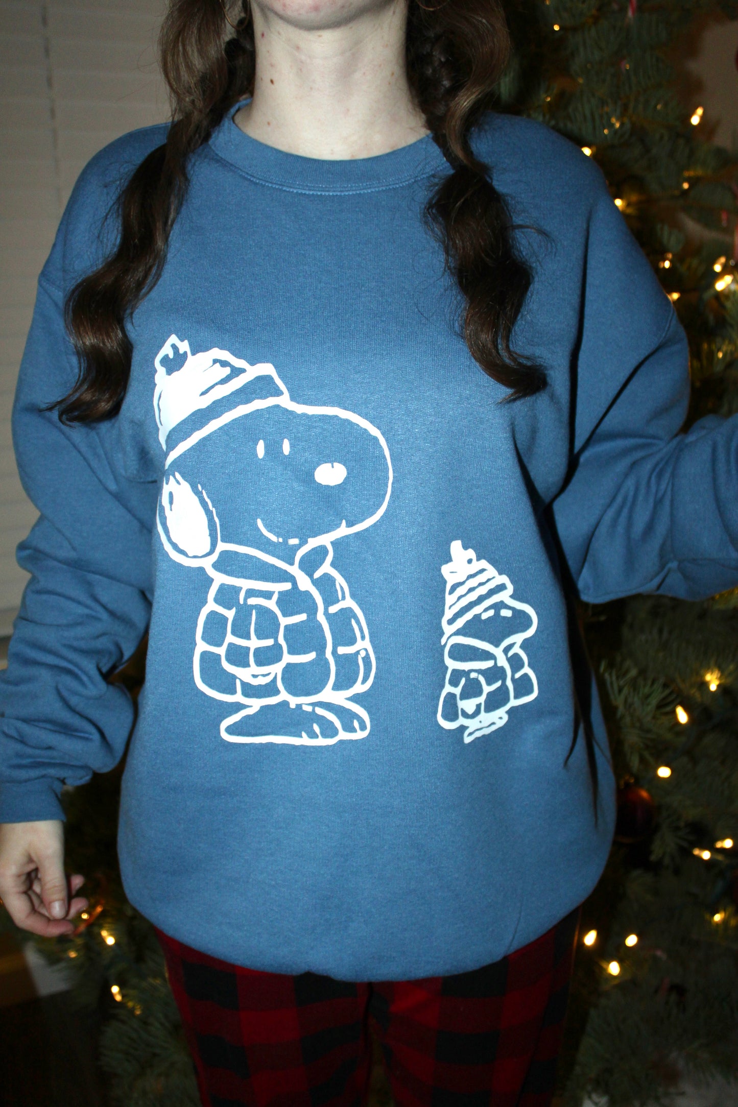 Puffer Snoopy & Woodstock Crewneck