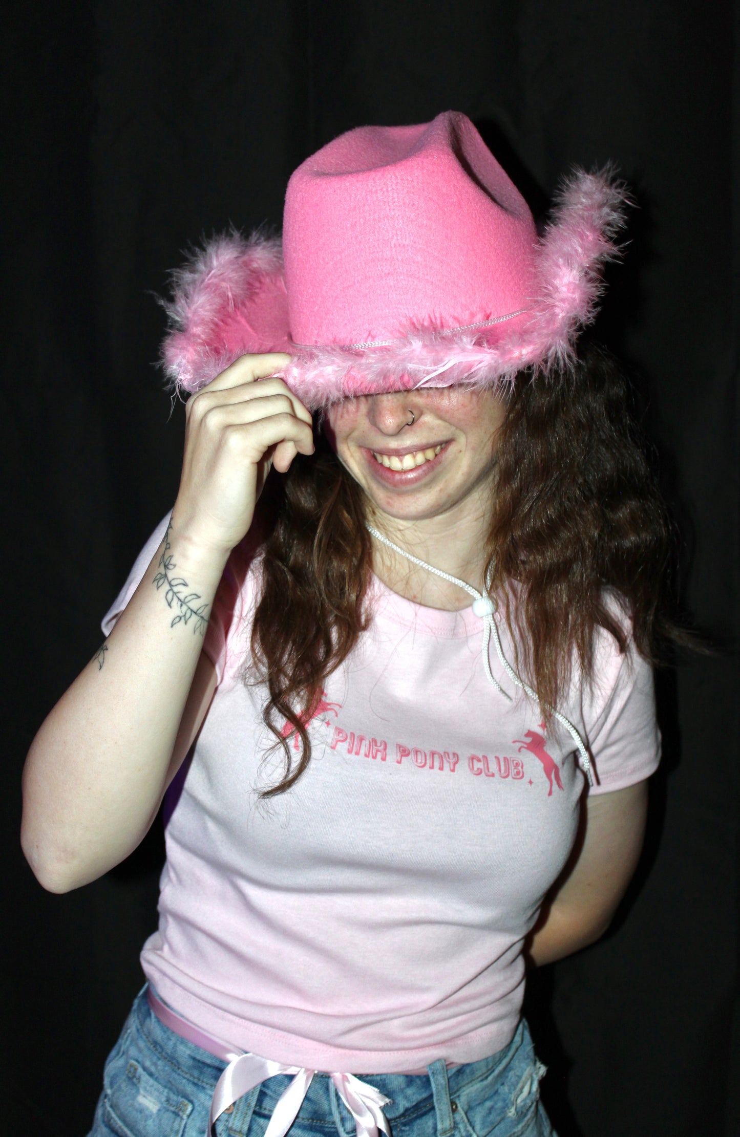 Pink Pony Club Baby Tee