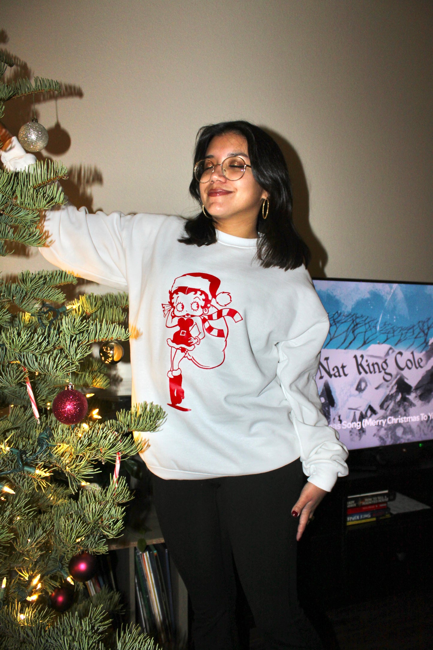 Santa Betty Boop Crewneck