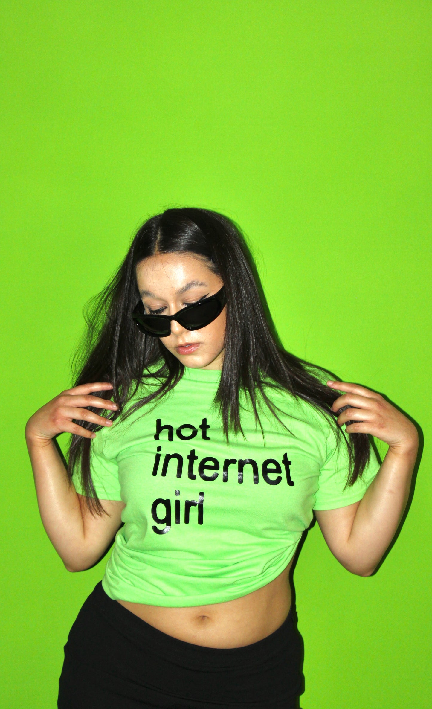 hot internet girl t-shirt