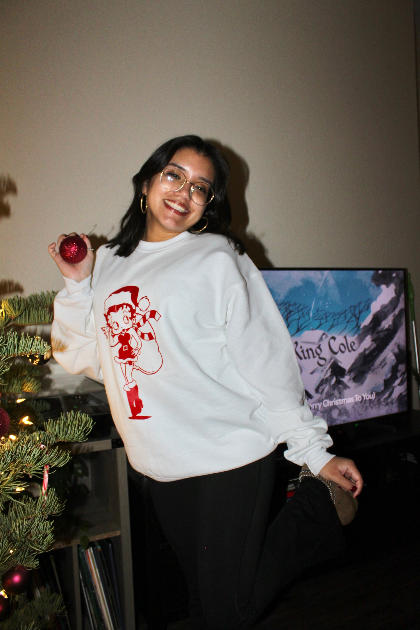 Santa Betty Boop Crewneck