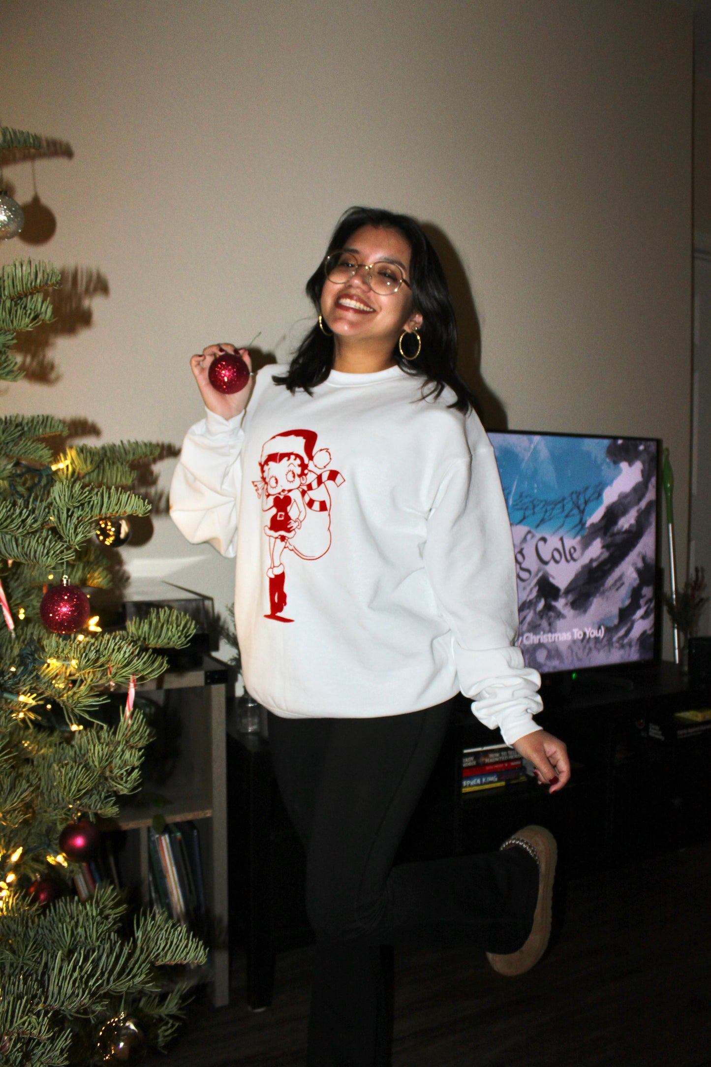 Santa Betty Boop Crewneck