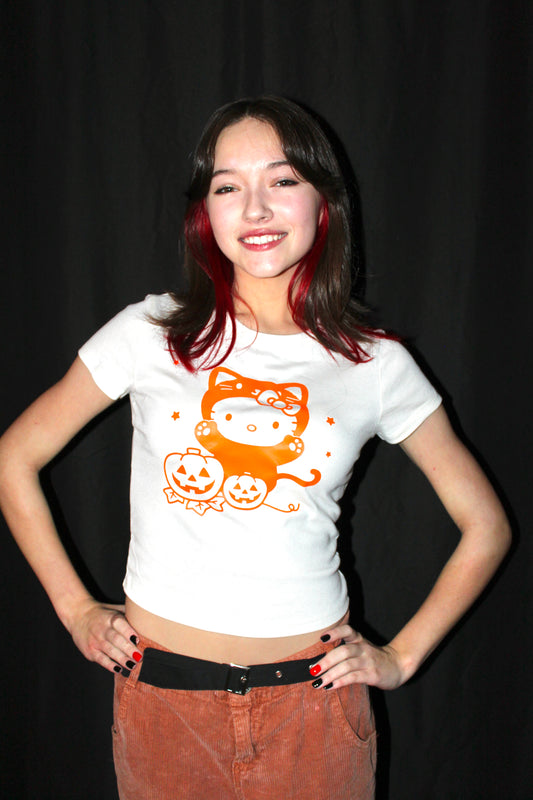 Halloween Hello Kitty Long Sleeve T-Shirt