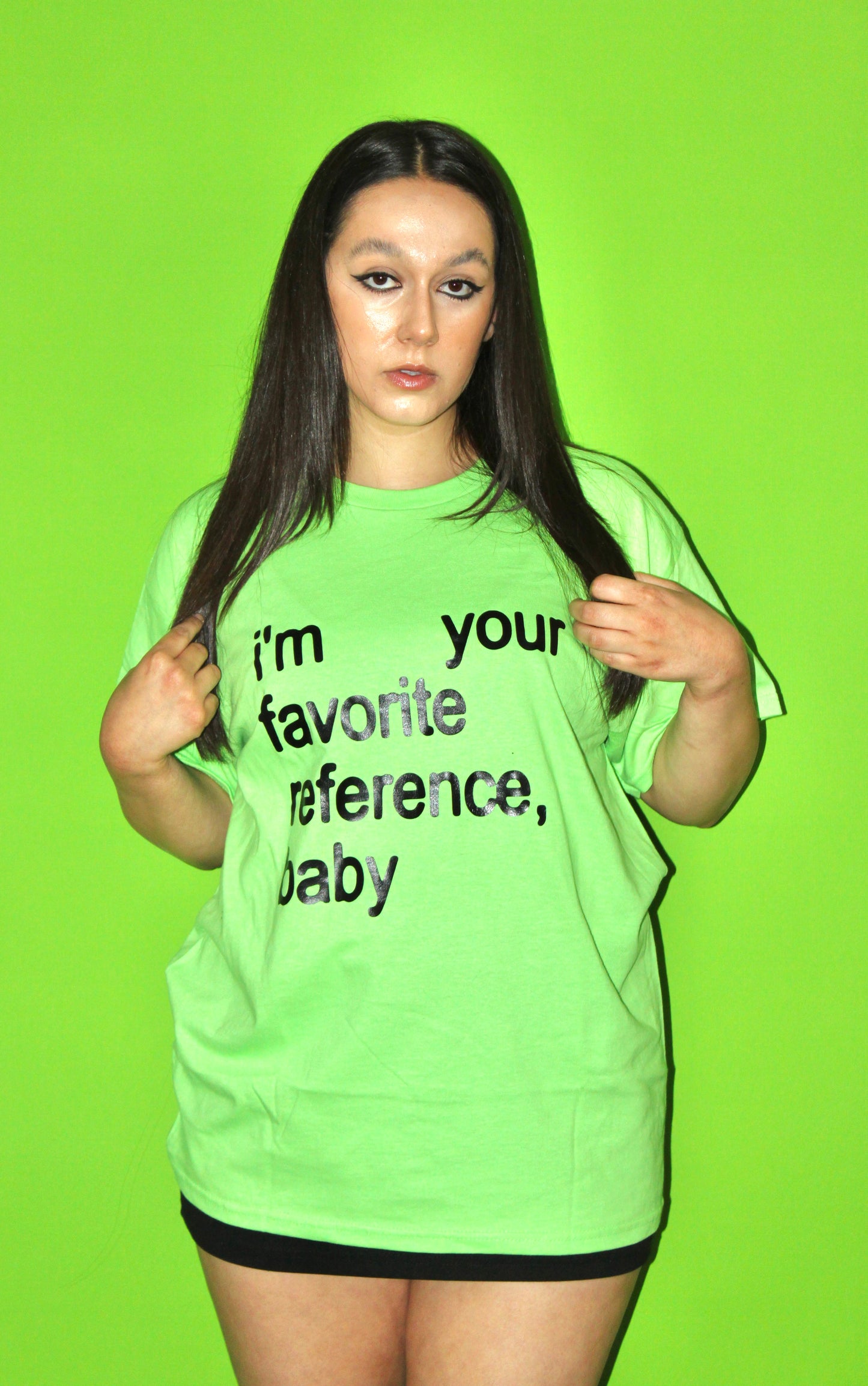 i'm your favorite reference, baby t-shirt