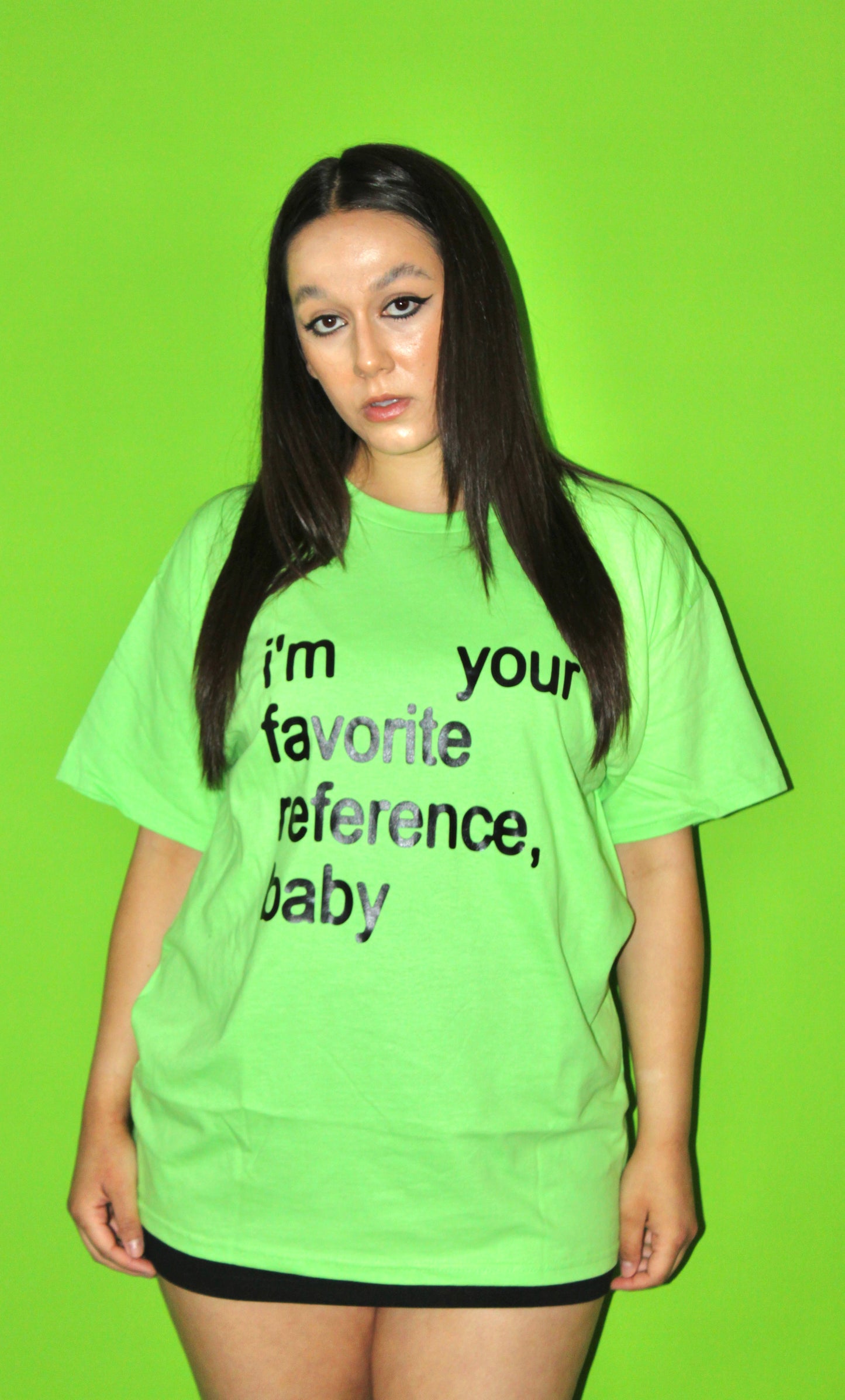 i'm your favorite reference, baby t-shirt