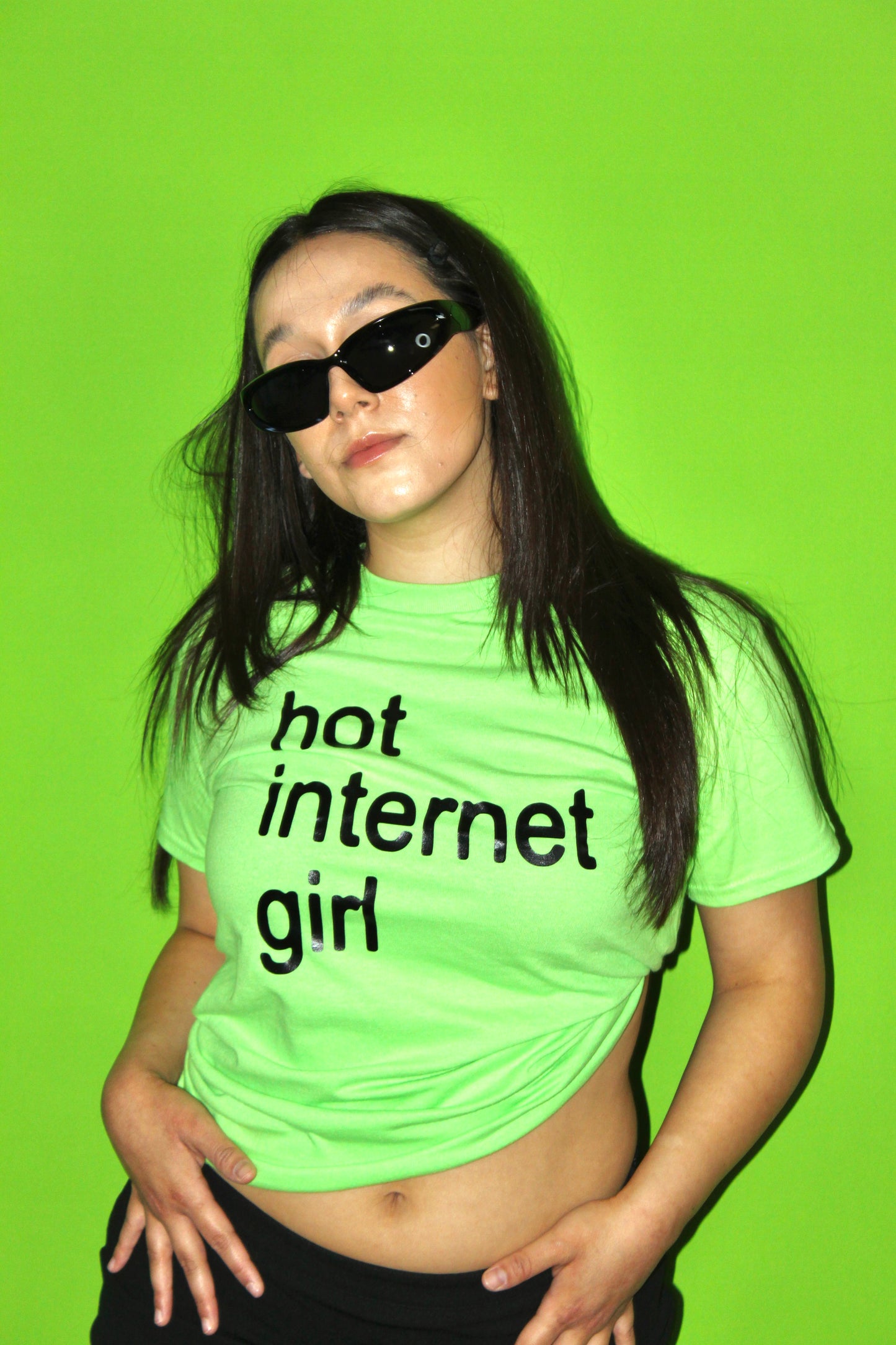 hot internet girl baby tee