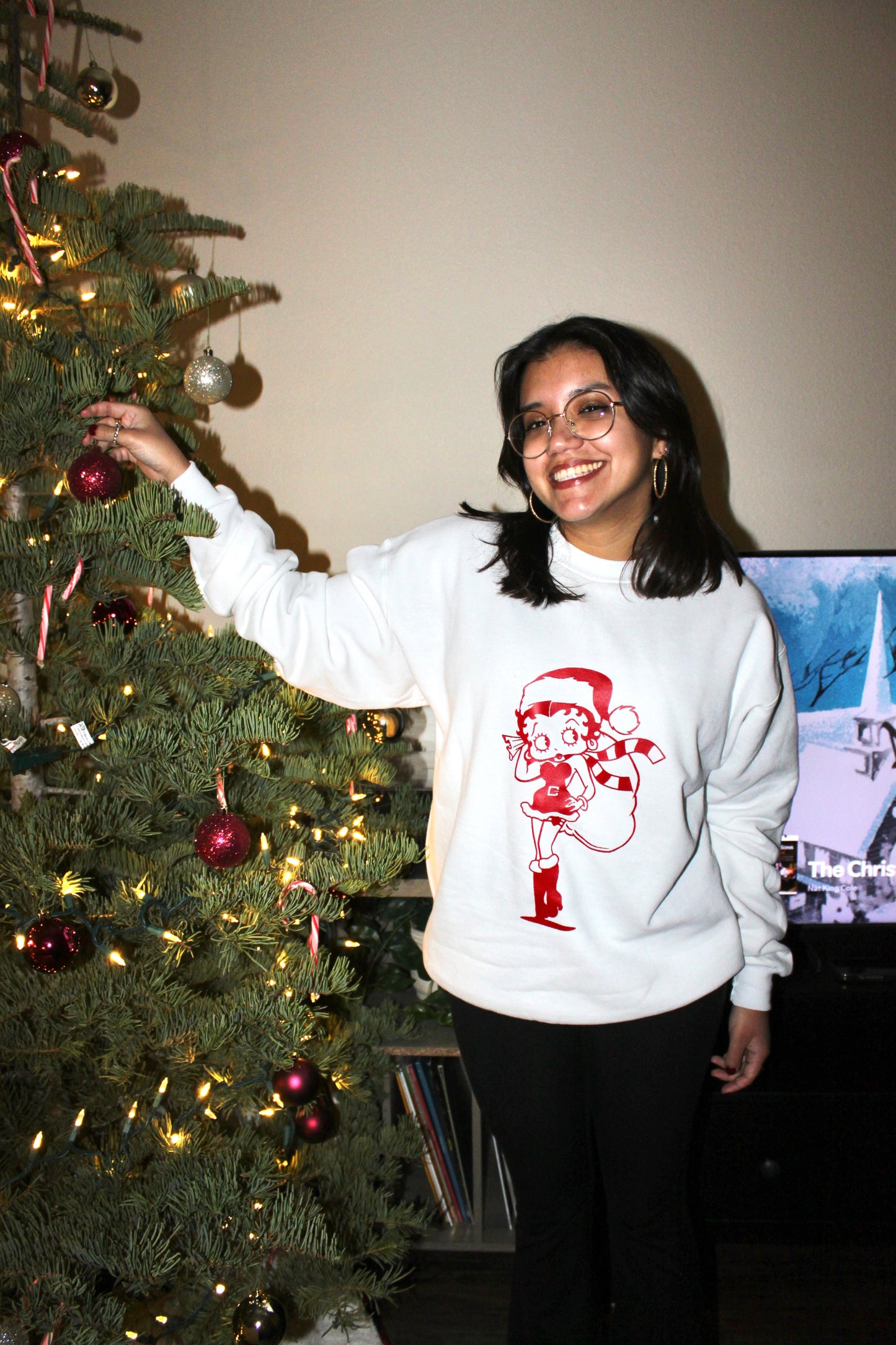 Santa Betty Boop Crewneck