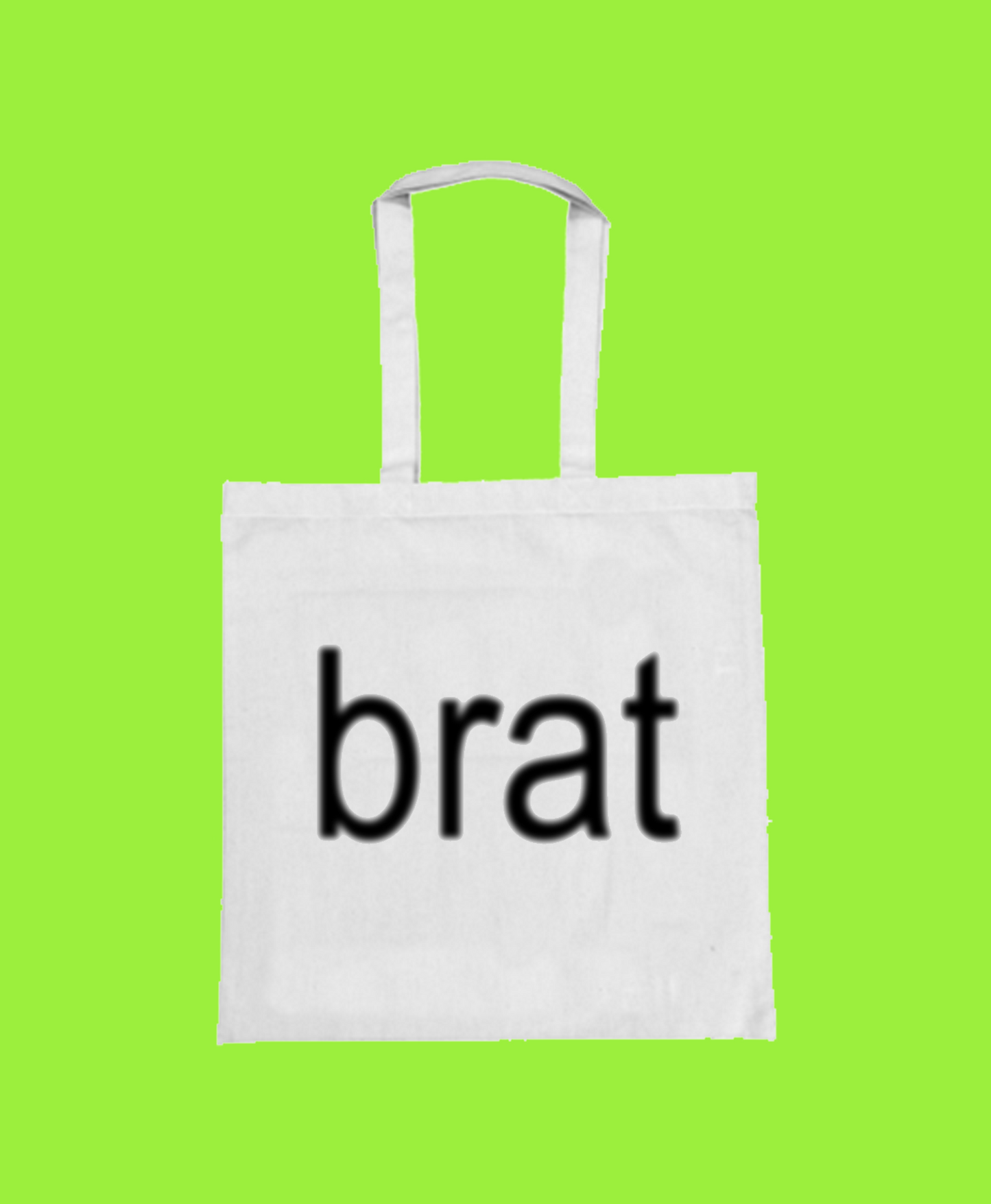 brat custom tote bag