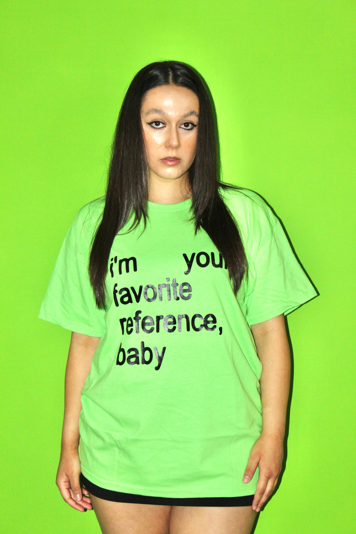 i'm your favorite reference, baby t-shirt