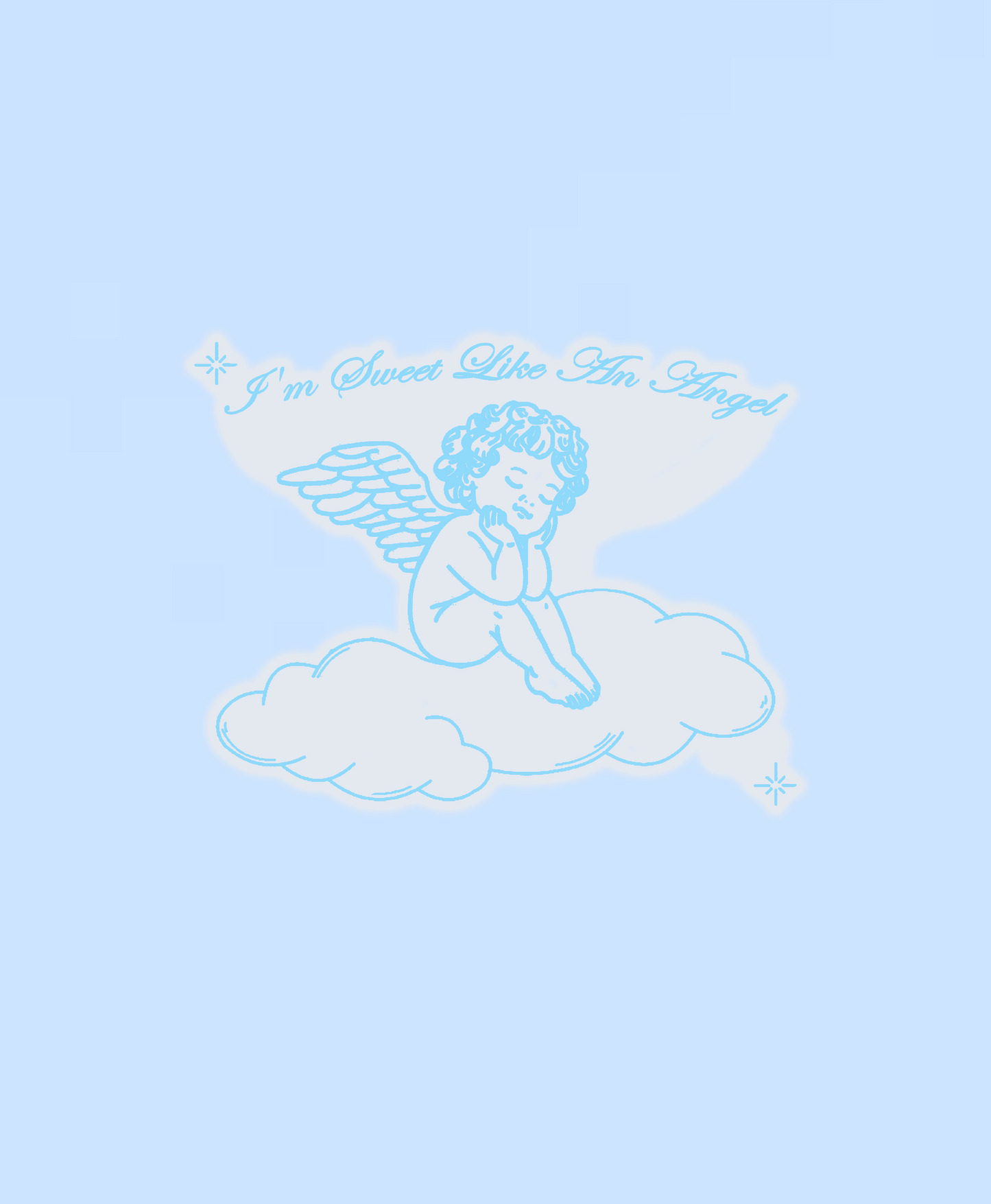 I'm Sweet Like An Angel Sticker