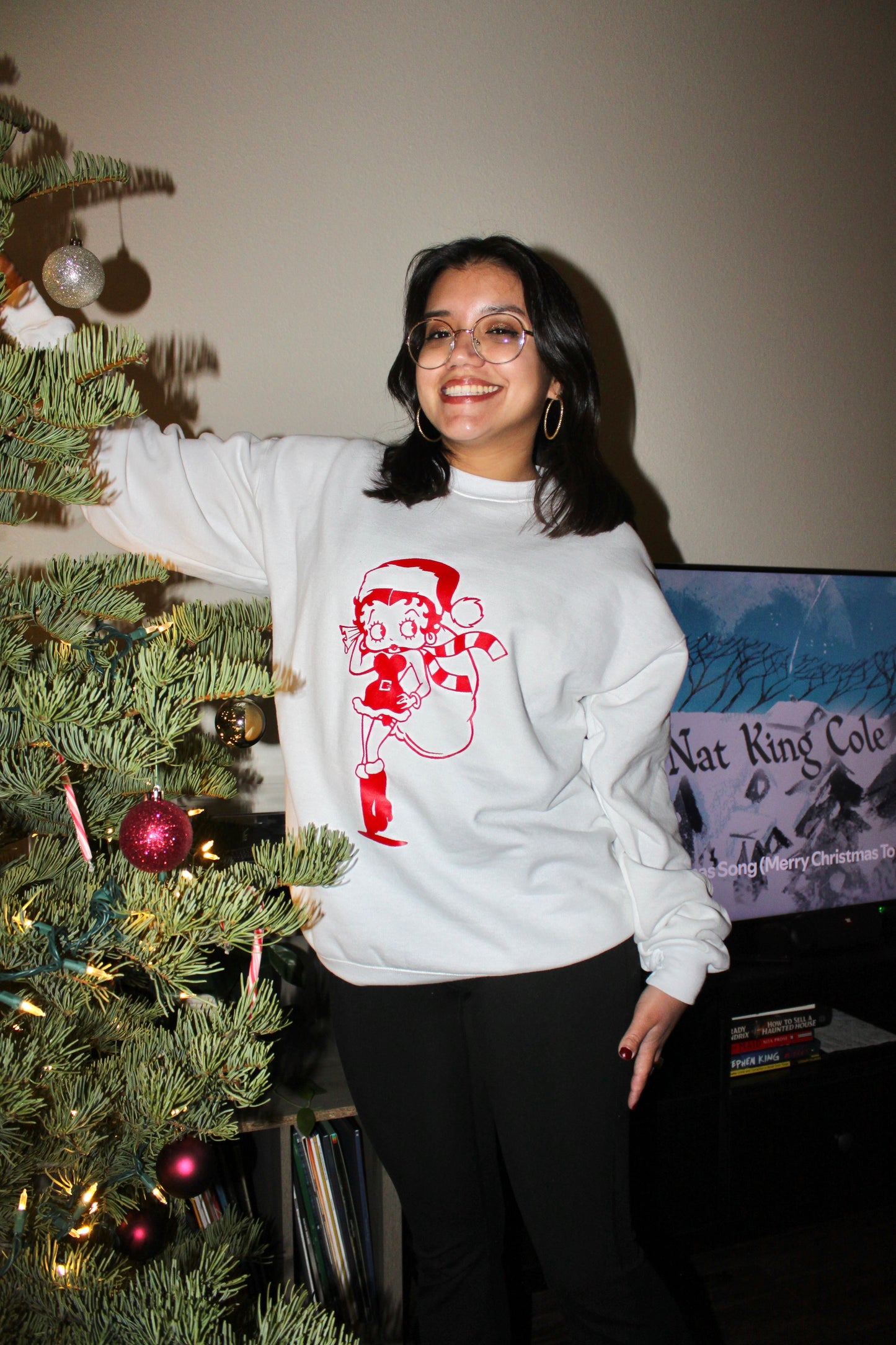 Santa Betty Boop Crewneck