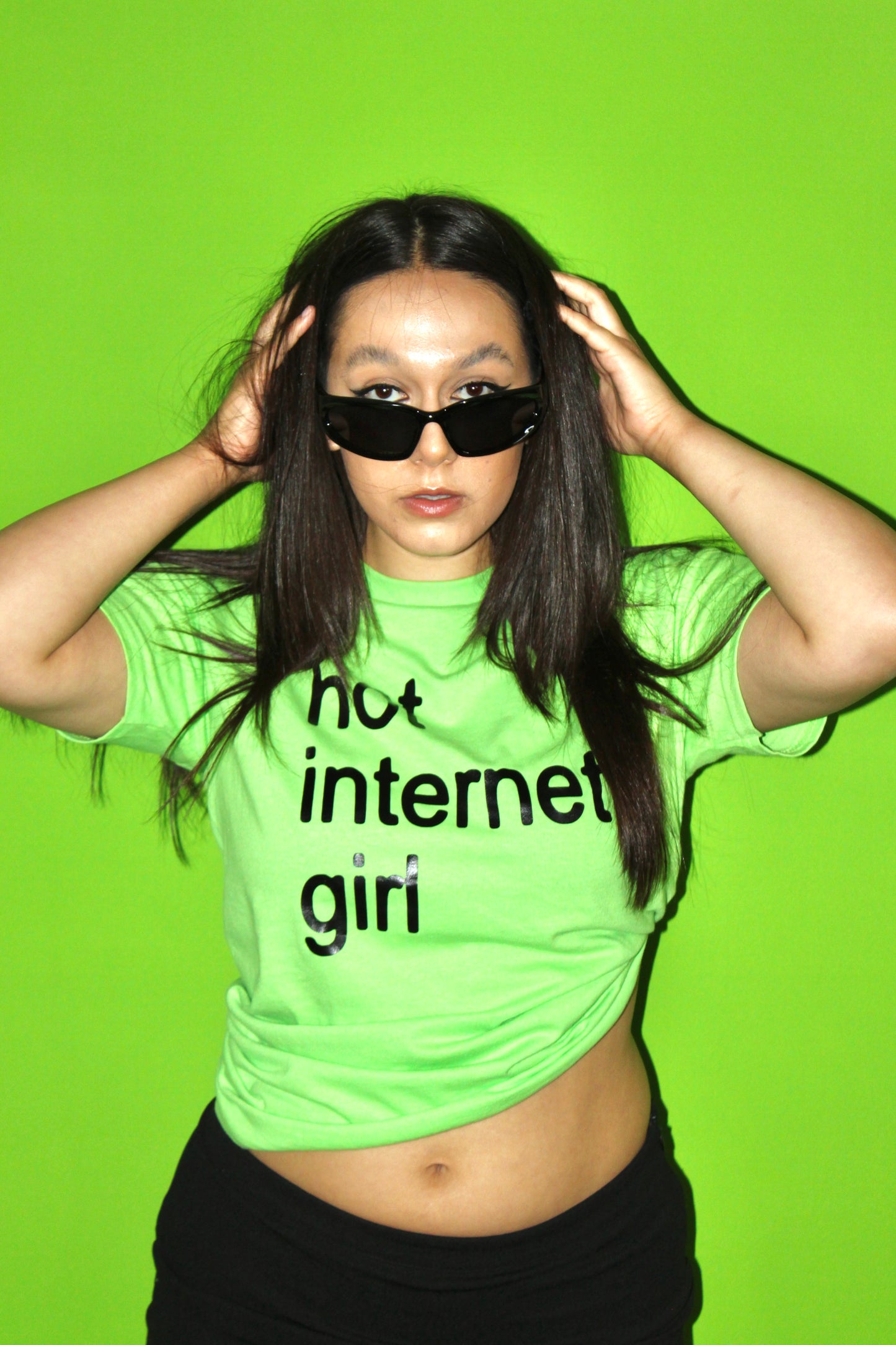 hot internet girl baby tee