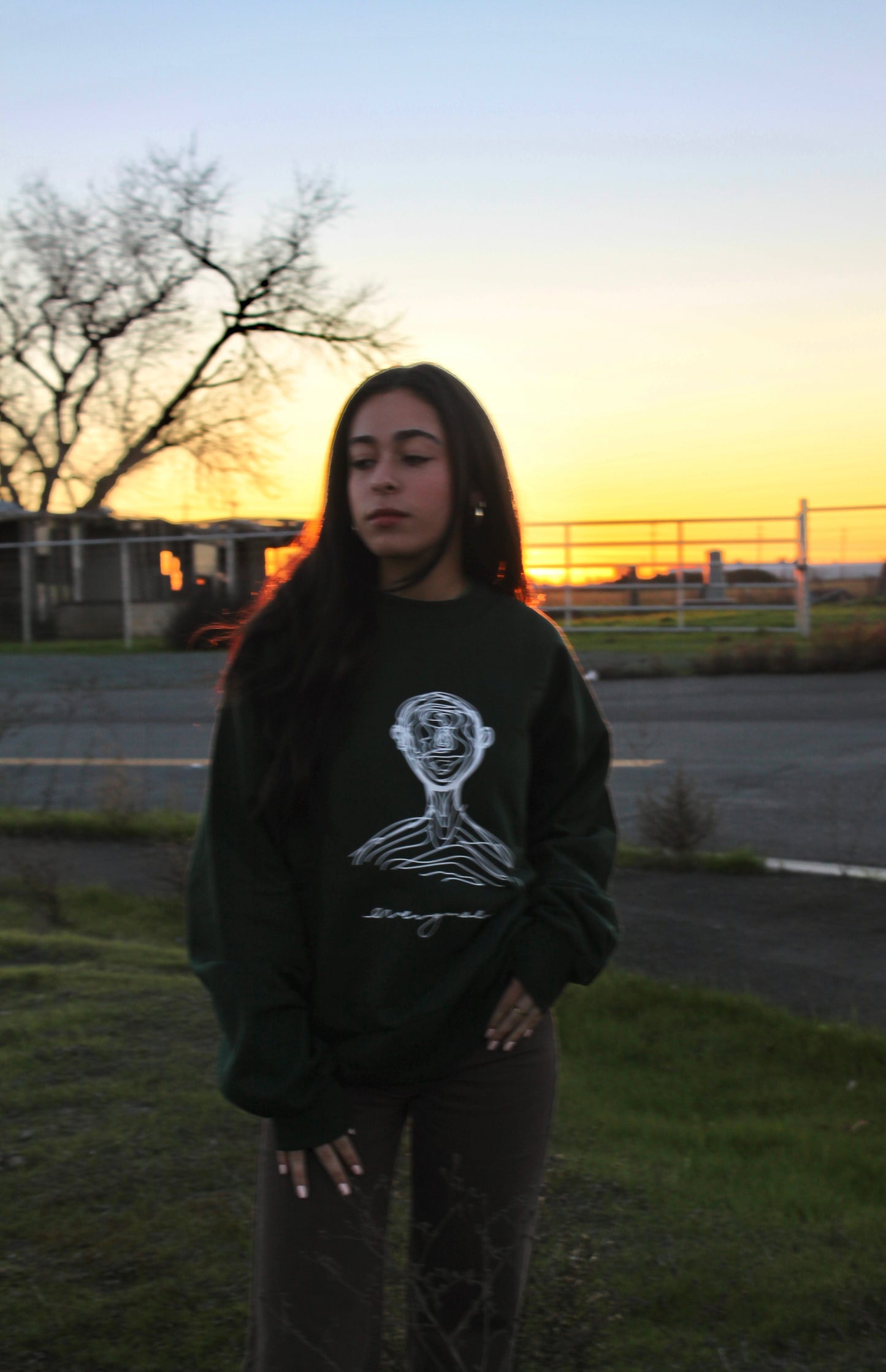 Evergreen Crewneck