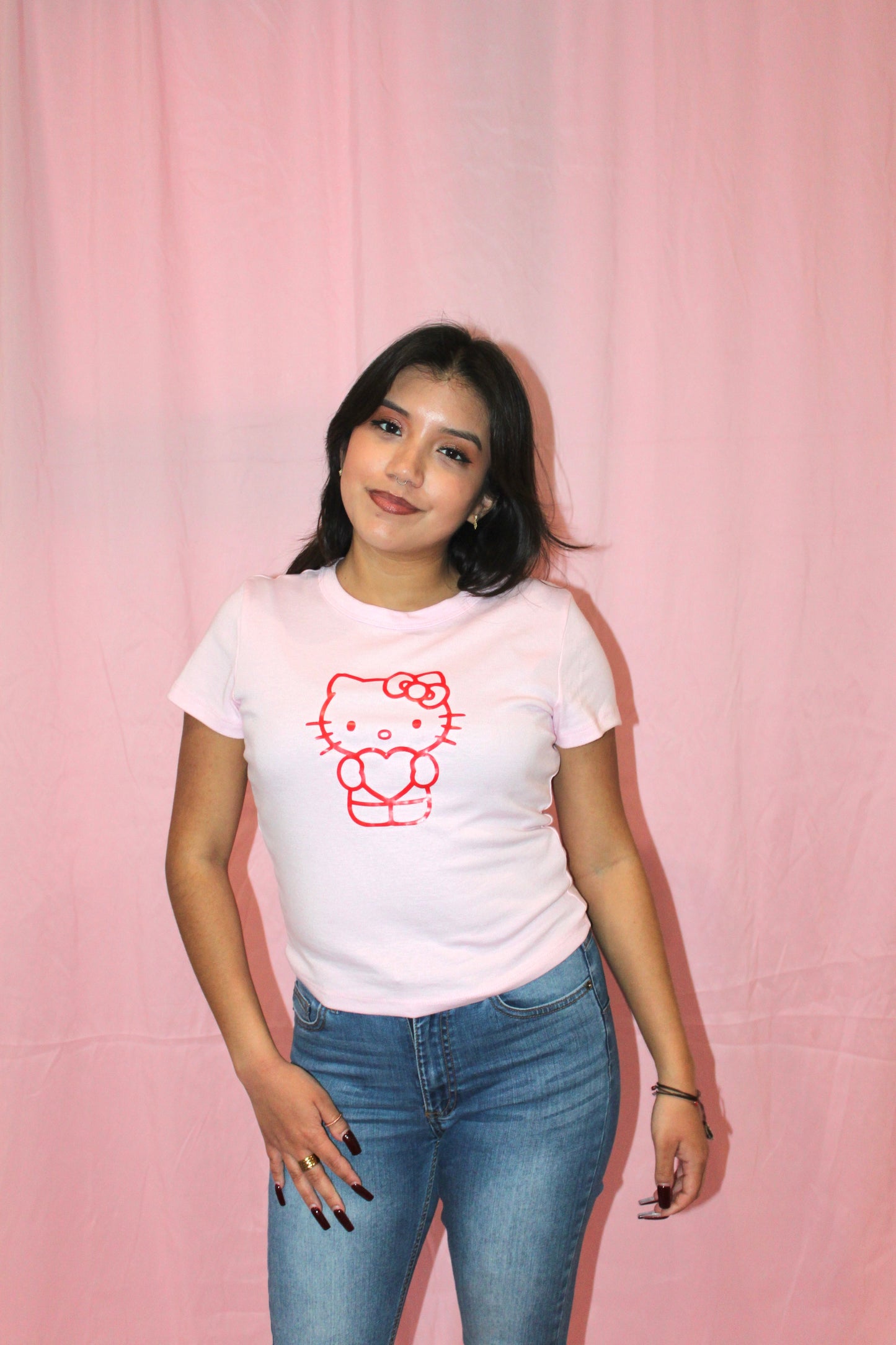 Hello Kitty With Love Custom Hoodie