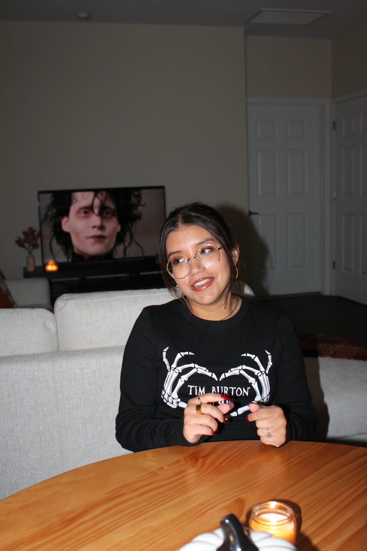 I <3 Tim Burton Films Long Sleeve T-Shirt