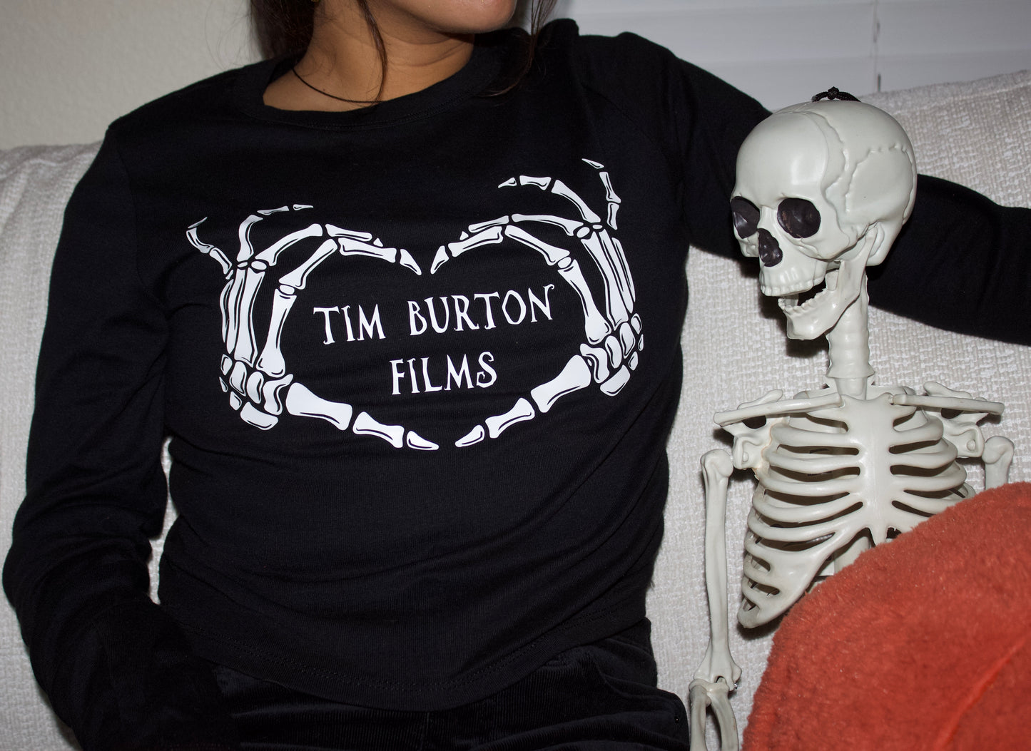 I <3 Tim Burton Films Long Sleeve T-Shirt