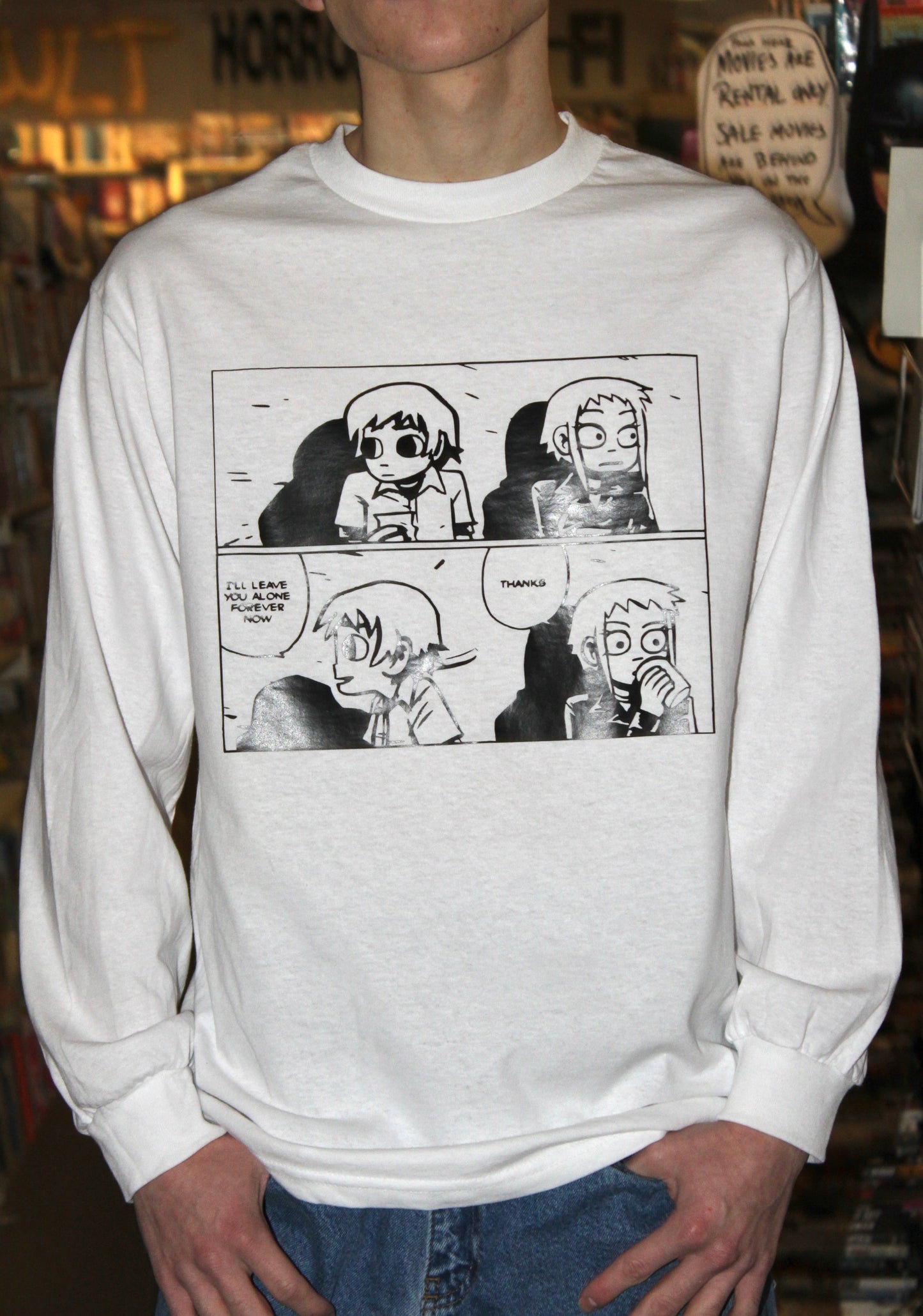 Custom Scott Pilgrim Vs the World Crewneck