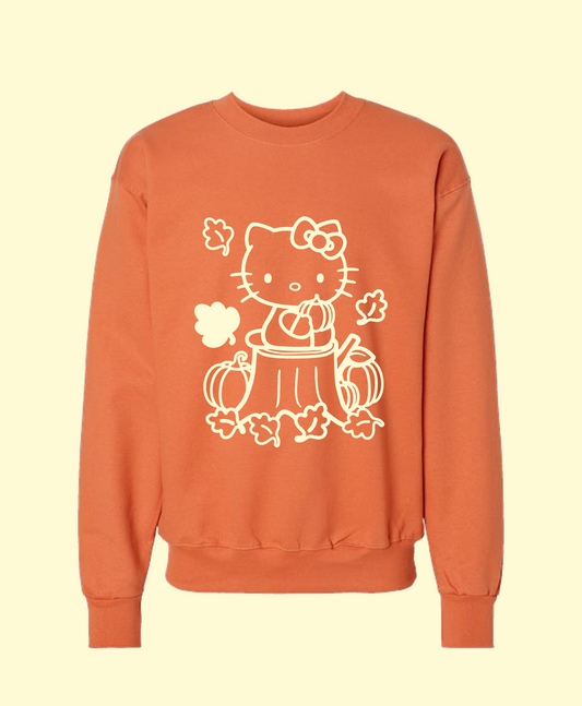 Hello Kitty Fall Crewneck